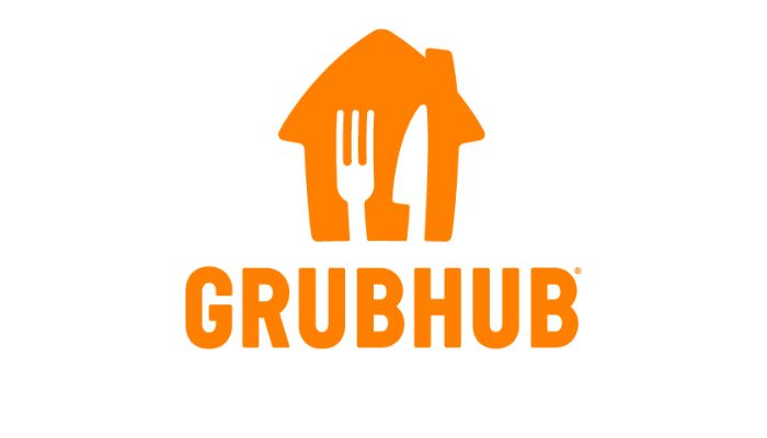 orange Grubhub logo image