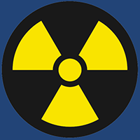 radiation safety icon
