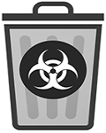 biological waste icon