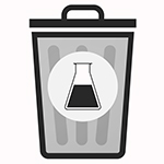 chem waste icon