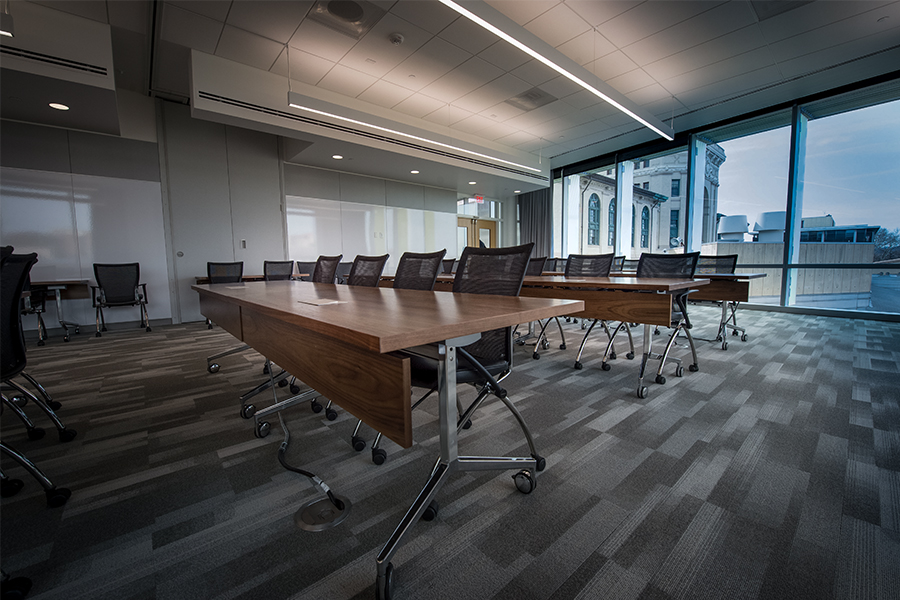 wide shot of the Bosch Spark Conference Room