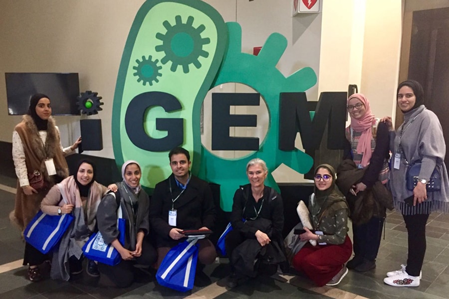 CMU-Q Team at the iGEM competition