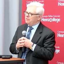 Former DOE CFO Joe Hezir delivers a Scott Institute for Energy Innovation Distinguished Lecture on Nov. 22.