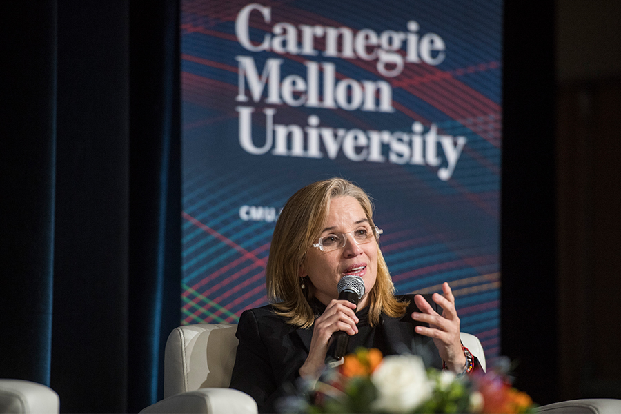 CMU alumna and San Juan Mayor Carmen Yulin Cruz 