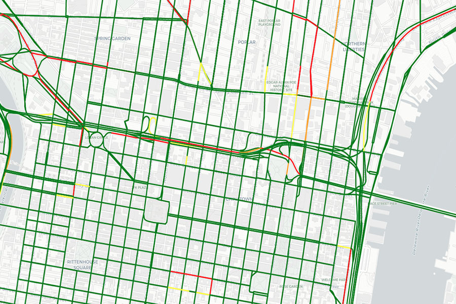 qian transportation map