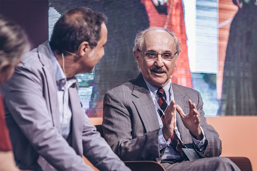 Professor Ed Rubin speaks at inaugural event for the World Sustainable Urban Food Centre