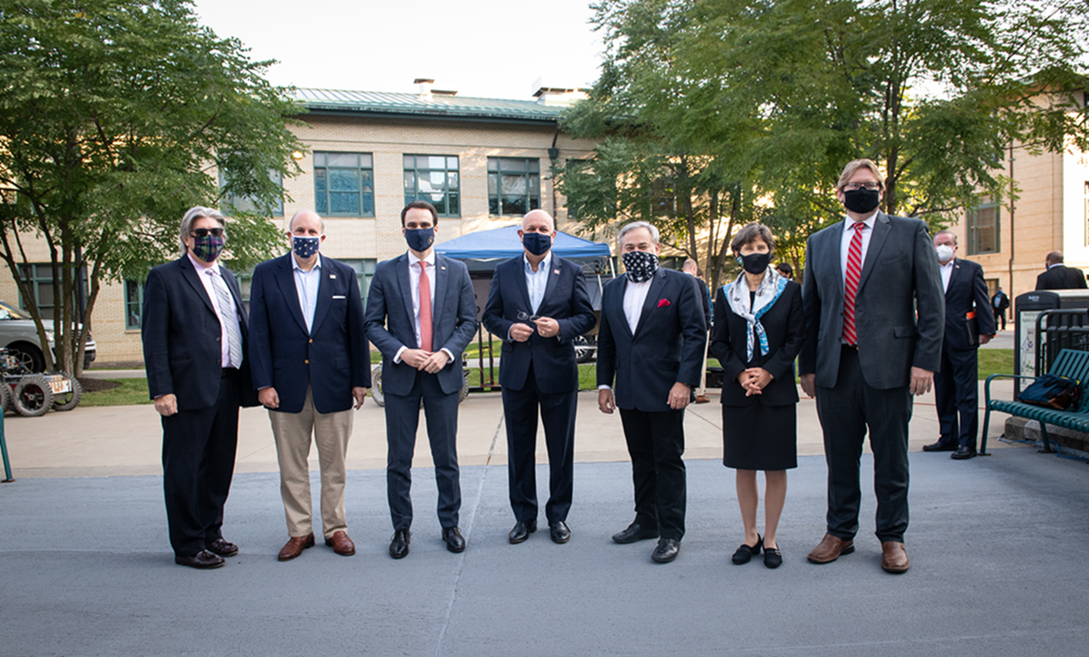 VIPs from DOE visit