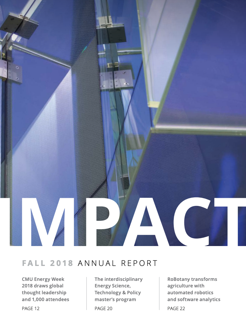 IMPACT is the inaugural annual report of the Scott Institute.