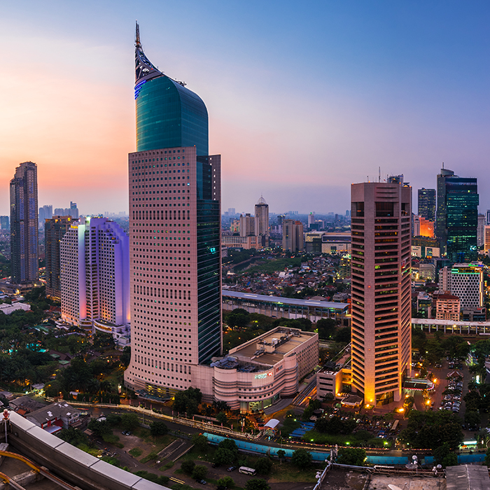 Indonesia Skyline