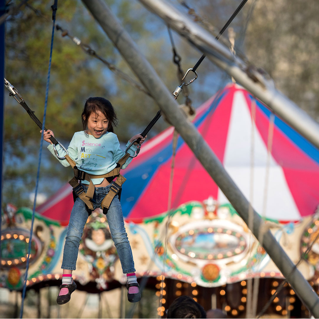 Child on ride