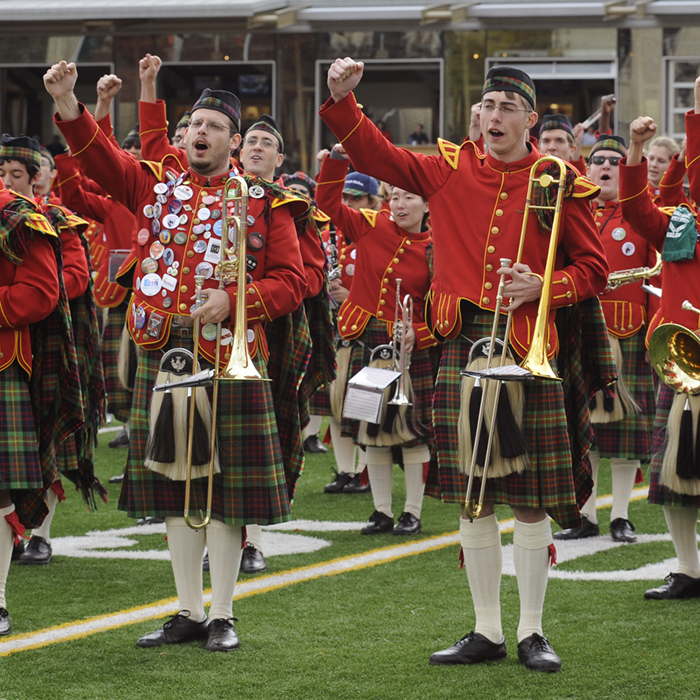 Kiltie Band Alumni Photo