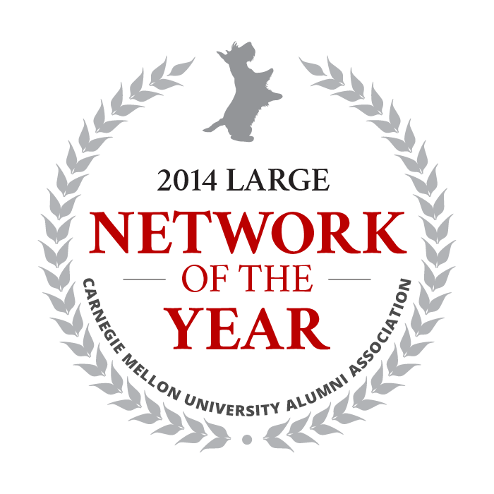 2014 Large Network of the Year badge