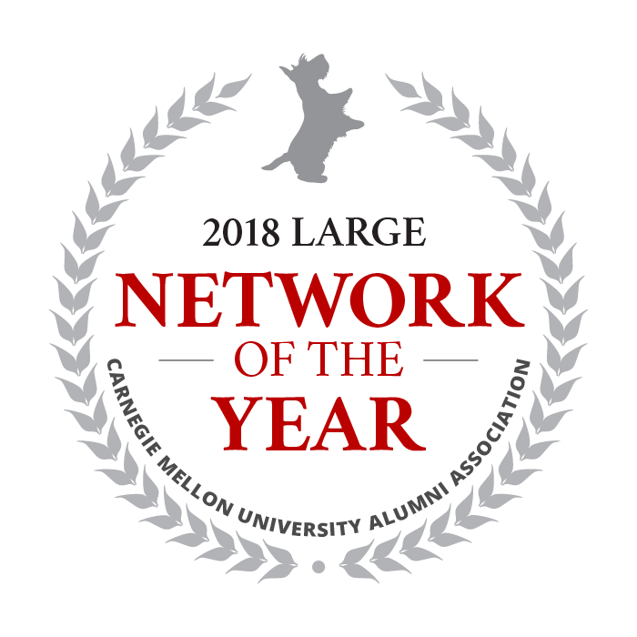 Large Network of the Year badge CMBAA
