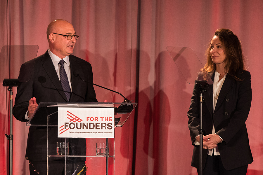 Keith Block and Suzanne Kelley at the San Francisco 50th Event