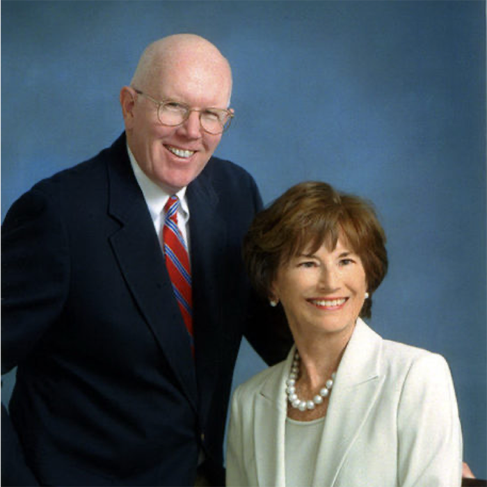 Dan's son-in-law and daugher, Jerry and Marilyn Bracken, both alumni