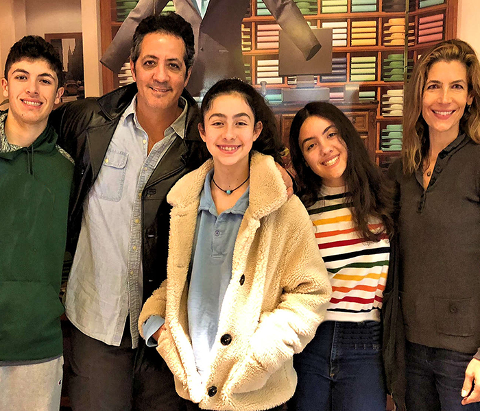 Photo of Salamy family