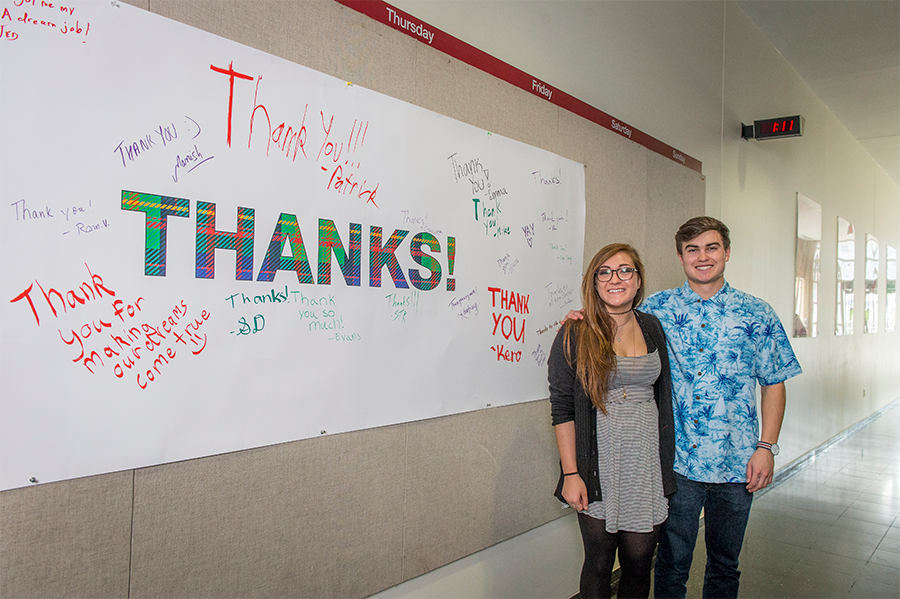 thank a donor engage with cmu carnegie mellon university thank you letter to scholarship donor
