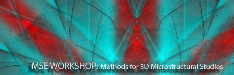 Methods for 3D Microstructural Studies Workshop