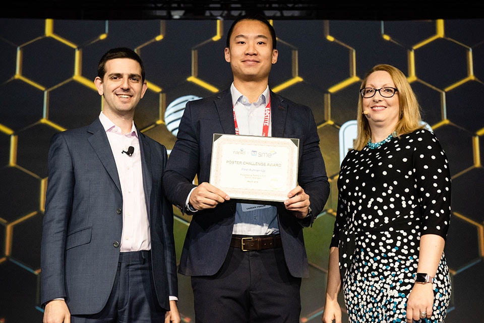 Ziheng Wu receives award at RAPID + TCT 2019 Conference