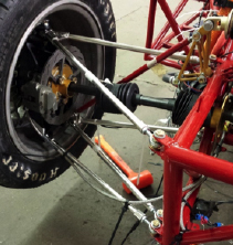 Carnegie Mellon Racing - car close-up