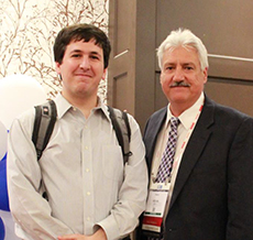 Jorge Gibson wins 1st place in AISTech 2015 Student poster contest