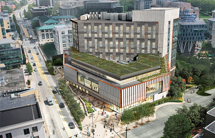 renderings of RKM Hall of Sciences