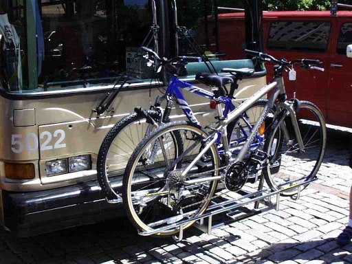 bikes on a bus