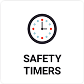 Saftey Timer button