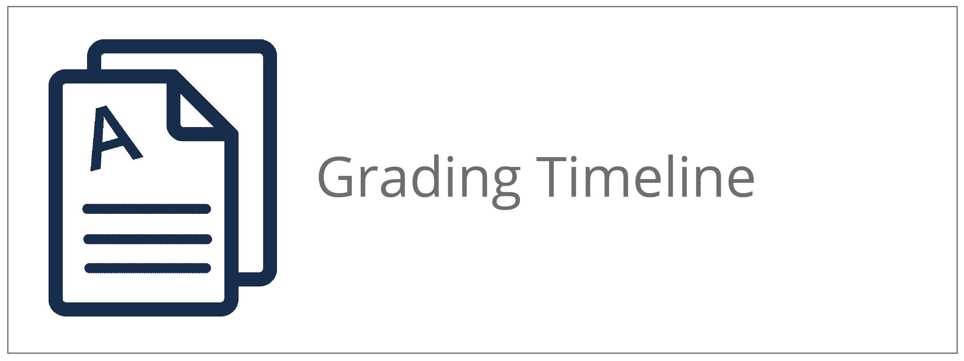 Grading Timeline Button