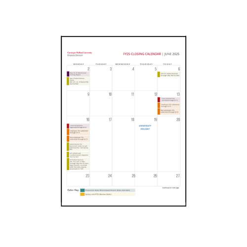 thumbnail image of 2025 closing calendar