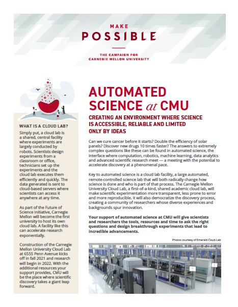 Future of Science One Pager