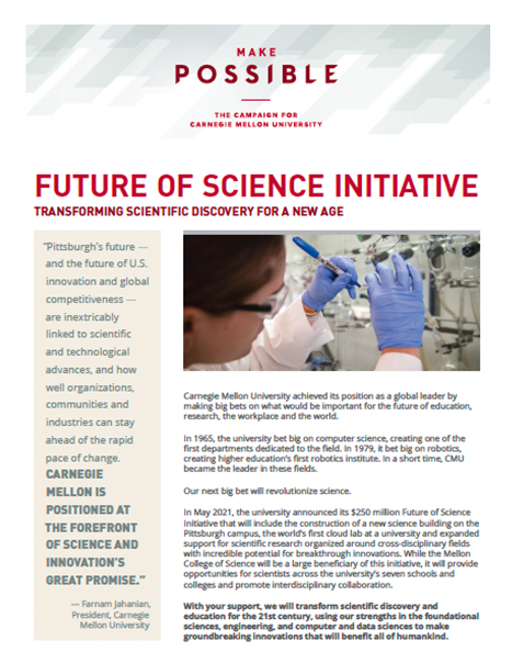 Future of Science One Pager