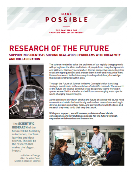 Future of Science One Pager