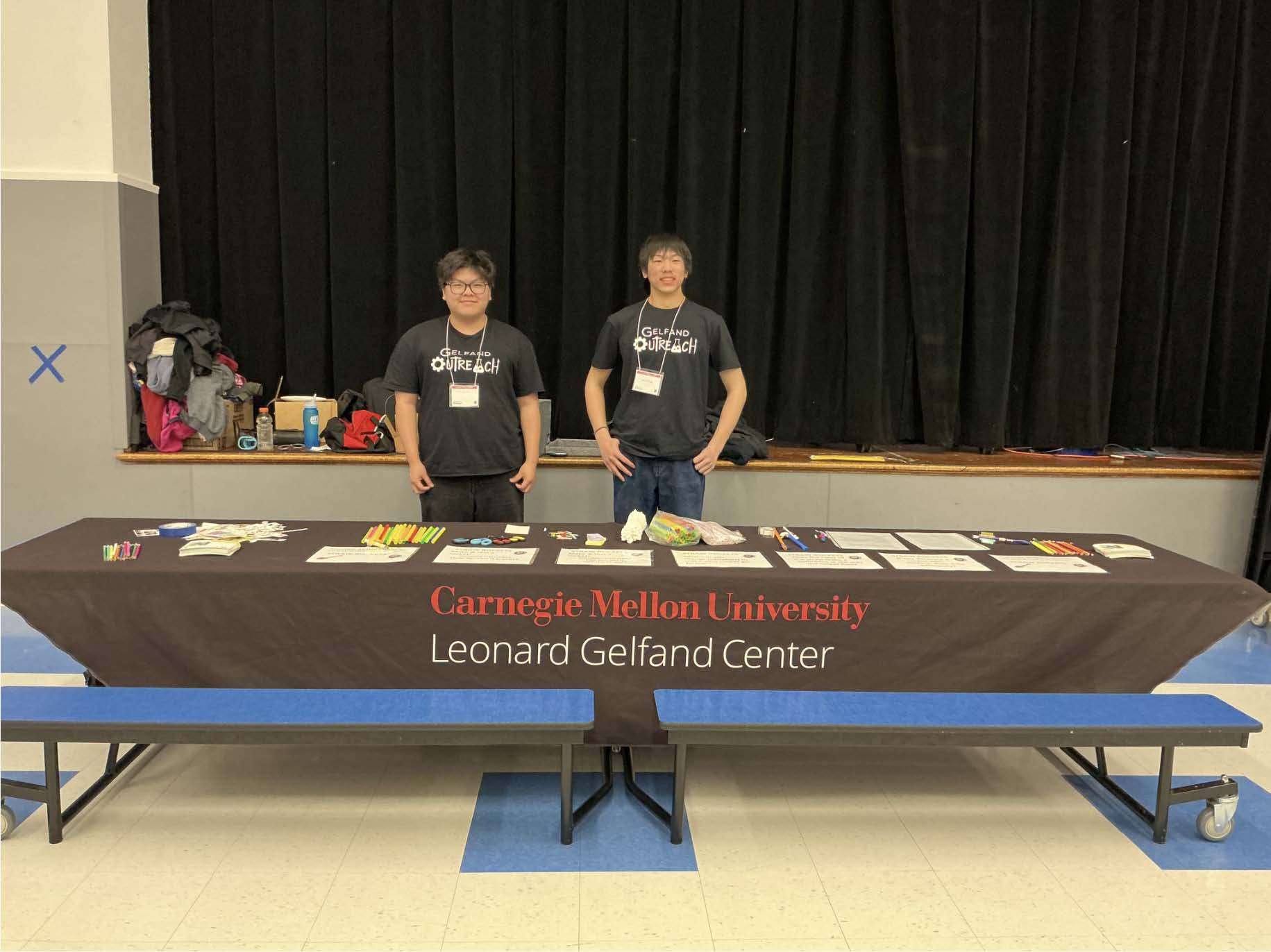 CMU students tabling