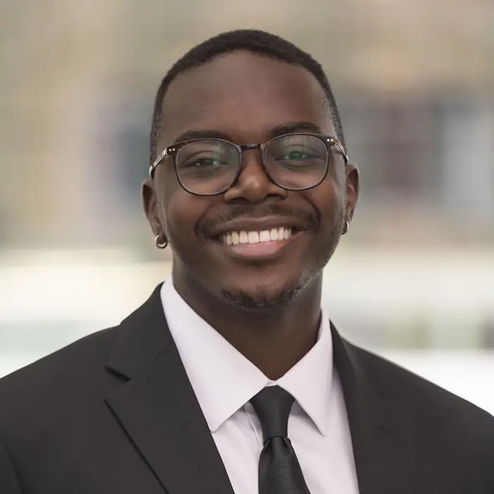 Lameck Beni's headshot. 