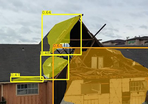 Drone damage assessment