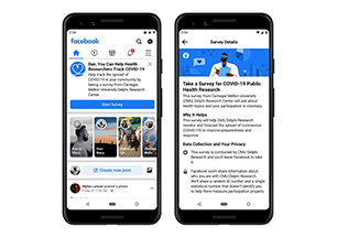 CMU joins Facebook and Google to track Covid-19 cases