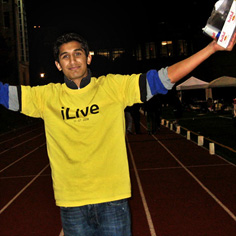 Sagar Mehta (TPR'10), a member of the iLive Alliance