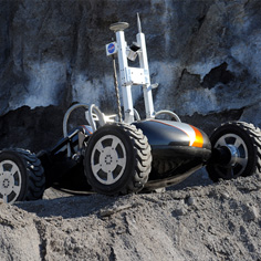 Lunar Rover for Polar Crater Exploration (Scarab)