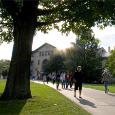 Students on the Pittsburgh Campus