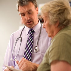 doctor and patient consultation