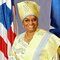 Liberian President Ellen Johnson Sirleaf