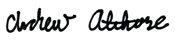 student signature