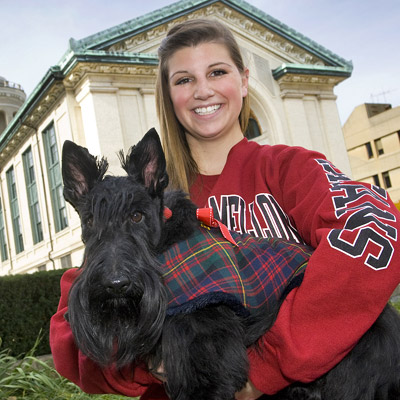 Mascot and Student President