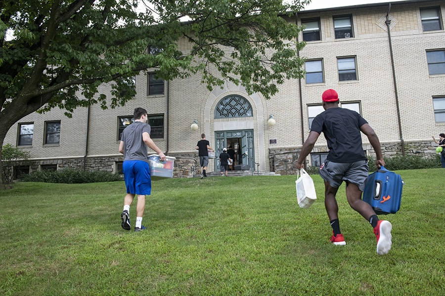 male residents moving into Scobell House