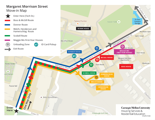 Margaret Morrison Neighborhood Move-In Map