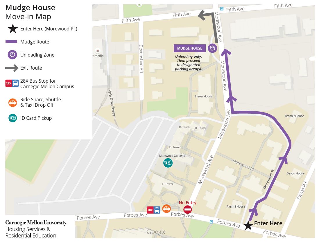 Mudge House Move In Map