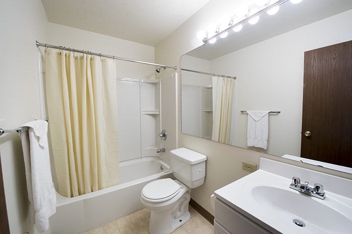 Webster Hall Apartments Bathroom