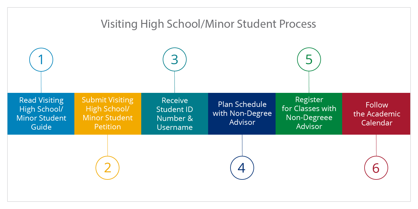 minor visiting student timeline