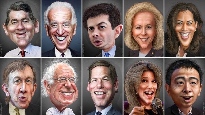 The 2020 U.S. Democratic presidential primary was the most diverse in United States history.